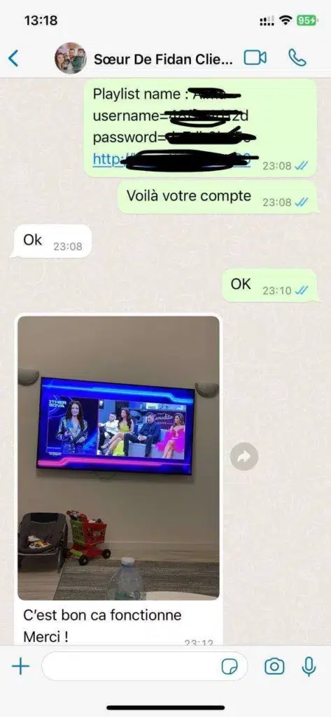 WhatsApp customer review