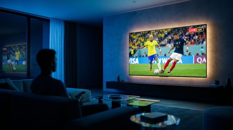 Watch World Cup matches on your TV in 4K